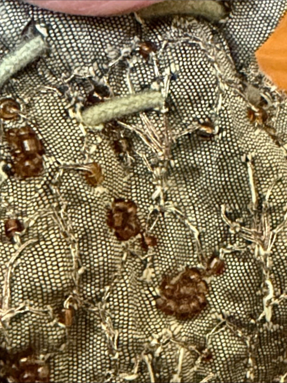 Vintage dice bag pouch